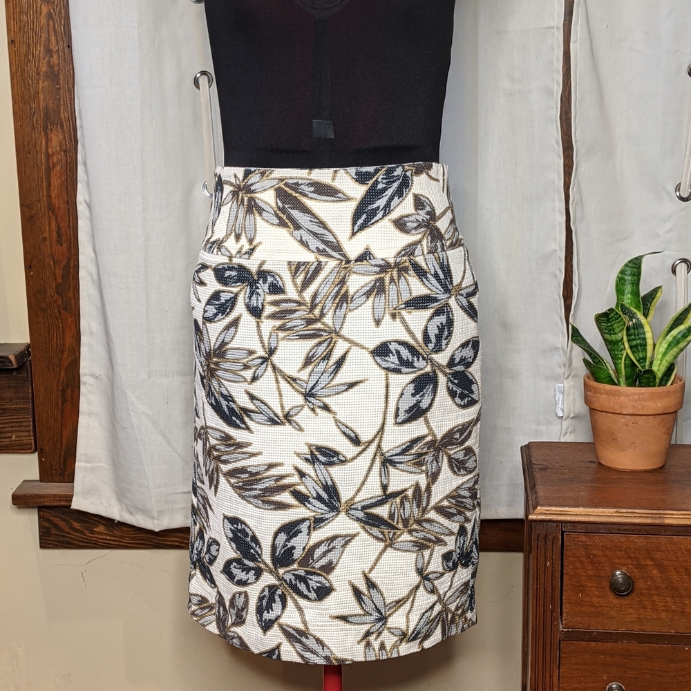 J. Crew cotton pencil skirt Sz 4